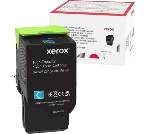 Тонер-картридж увеличен емк голубой Xerox C310/C315/ High Capacity C Xerox C310/C315 Тонер-картридж увеличен емк голубой Xerox C310/C315/ High Capacity C Xerox C310/C315