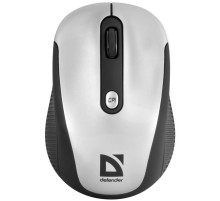 Defender Беспроводная IR-лазерная мышь Optimum MS-125 серый,4 кнопки,1000-2000 dpi USB