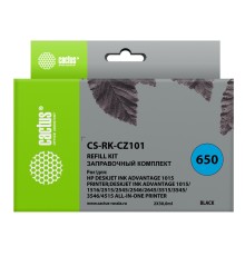 -/ Заправочный набор Cactus CS-RK-CZ101 черный 2x30мл для HP DJ 2515/3515