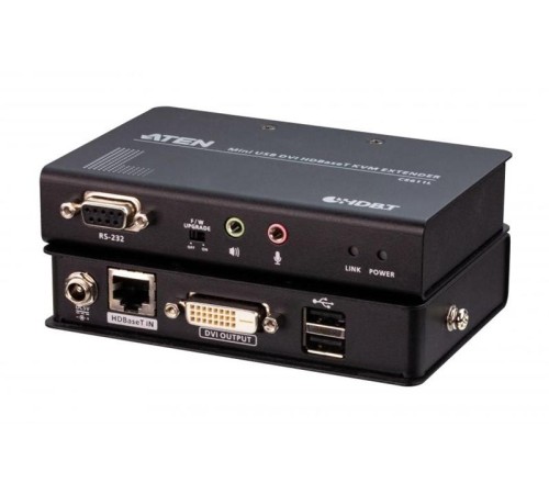 Удлиниетль ATEN Mini USB DVI HDBaseT™ KVM Extender (1920 x 1200@100m) Удлиниетль ATEN Mini USB DVI HDBaseT™ KVM Extender (1920 x 1200@100m)