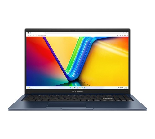 Ноутбук/ ASUS X1504ZA-BQ824 15.6"(1920x1080 (матовый) IPS)/Intel Core i3 1215U(1.2Ghz)/8192Mb/256PCISSDGb/noDVD/Int:Intel UHD Graphics/Cam/BT/WiFi/42WHr/war 1y/1.7kg/Quiet Blue/noOS Ноутбук/ ASUS X1504ZA-BQ824 15.6"(1920x1080 (матовый) IPS)/Intel Core i3 1215U(1.2Ghz)/8192Mb/256PCISSDGb/noDVD/Int:Intel UHD Graphics/Cam/BT/WiFi/42WHr/war 1y/1.7kg/Quiet Blue/noOS