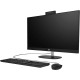 Моноблок/ HP All-in-One 27-cr1004nh 27"(1920x1080)/Intel Core Ultra 7 155U(2Ghz)/16384Mb/512PCISSDGb/noDVD/Int:Intel Iris X/Cam/WiFi/war 1y/Jack Black/DOS + Eng kbd, mouse
