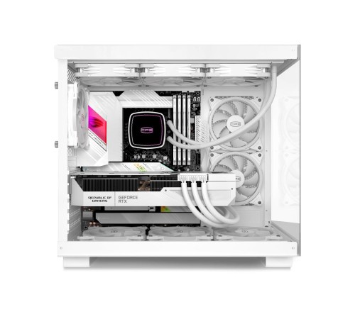 Корпус без блока питания/ Case PCCooler C3T500 ARGB WH, Midi-Tower, TG, 6x120mm ARGB, 1xUSB-C 3.1 + 2xUSB-A 3.0, ATX, mATX, mITX White