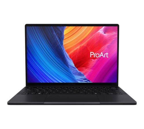 Ноутбук/ ASUS ProArt PX13 HN7306WV-LX014X 13.3"(2880x1800 OLED 16:10)/Touch/AMD Ryzen AI 9 HX 370(2Ghz)/32768Mb/1024SSDGb/noDVD/Ext:nVidia GeForce RTX4060(8192Mb)/Cam/BT/WiFi/73WHr/war 1y/1.38kg/Nano Black/Win11Pro + алюм корп; DialPad; стилус; USB-R Ноутбук/ ASUS ProArt PX13 HN7306WV-LX014X 13.3"(2880x1800 OLED 16:10)/Touch/AMD Ryzen AI 9 HX 370(2Ghz)/32768Mb/1024SSDGb/noDVD/Ext:nVidia GeForce RTX4060(8192Mb)/Cam/BT/WiFi/73WHr/war 1y/1.38kg/Nano Black/Win11Pro + алюм корп; DialPad; стилус; USB-R