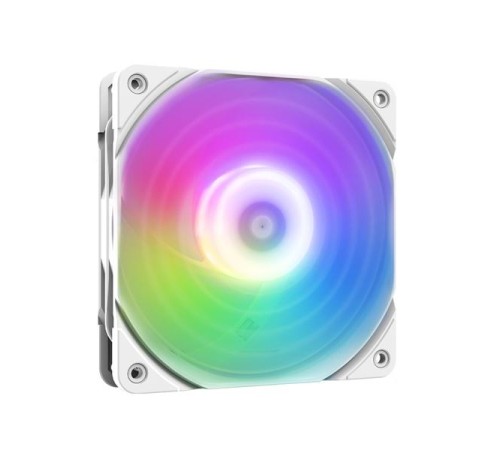Вентилятор для корпуса ZALMAN ZM-AF120R ARGB WHITE, REVERSE, 120x120x25mm, 4-PIN PWM, 800-1500 RPM, 24,3 DBA MAX, HYDRO BEARING