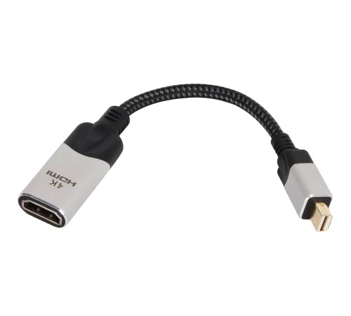 Адаптер/ Адаптер miniDisplayPort(M) ---> HDMI(F) 0.15m 4K@60Hz VCOM <CG616M-0.15> Адаптер/ Адаптер miniDisplayPort(M) ---> HDMI(F) 0.15m 4K@60Hz VCOM <CG616M-0.15>