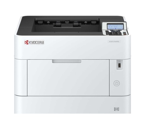 Лазерный принтер Kyocera PA6000x (А4, 1200dpi, 512Mb, 60 ppm, 500 + 100 л., дуплекс, USB 2.0, Gigabit Ethernet, тонер на 11K) (Мятая упаковка) Лазерный принтер Kyocera PA6000x (А4, 1200dpi, 512Mb, 60 ppm, 500 + 100 л., дуплекс, USB 2.0, Gigabit Ethernet, тонер на 11K) (Мятая упаковка)