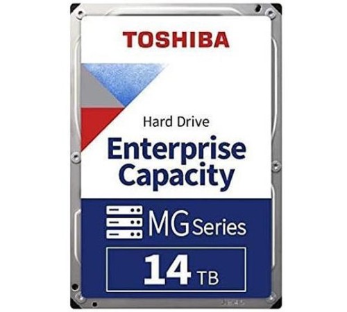 Жесткий диск/ HDD Toshiba SATA 14Tb 3.5"" Server 7200 6Gbit/s 512Mb  1 year warranty (analog MG07ACA14TE)