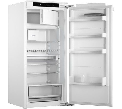 Встраиваемый холодильник ASKO/ Встраиваемый холодильник ASKO, Арт. 743637, МК сверху, объем 180 л, LED освещение, SuperCool, SuperFreeze, Low Frost, Soft Close, CoolFlow+, контроль влажности, электронная панель управления