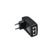 PoE-инжектор Fast Ethernet/ PoE-инжектор Fast Ethernet на 1 порт. Соответствует стандартам PoE IEEE 802.3af. Автоматическое определение PoE устройств. Мощность PoE на порт - до 15.4W. Вх. 1 x RJ45(10/100 Base-T), вых. - 1 x RJ45(10/100 Base-T, PoE, IEEE 8