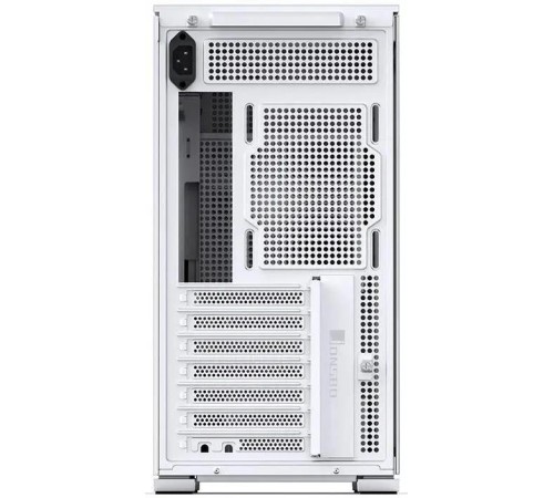 Корпус без блока питания/ Case JONSBO D41 STD SCREEN, Midi-Tower, no fan, 1xUSB-A 3.2 + 1xUSB-C 3.2, ATX, mATX, White