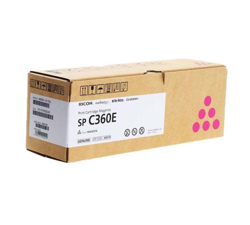 Принт-картридж малиновый, типSP C360E (1,5K) Print Cartridge Magenta SP C360E (1,5K)