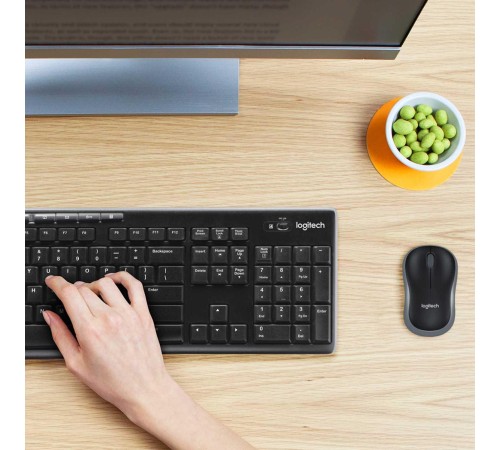 Клавиатура беспроводная Logitech K270 (приемник Unifying, 2 батарейки AAA) (арт. 920-003058, M/N: Y-R0015 / C-U0007) С КИРИЛЛИЦЕЙ Клавиатура беспроводная Logitech K270 (приемник Unifying, 2 батарейки AAA) (арт. 920-003058, M/N: Y-R0015 / C-U0007) С КИРИЛЛИЦЕЙ