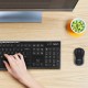 Клавиатура беспроводная Logitech K270 (приемник Unifying, 2 батарейки AAA) (арт. 920-003058, M/N: Y-R0015 / C-U0007) С КИРИЛЛИЦЕЙ