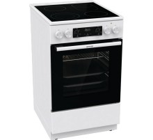 Плита GORENJE/ Стеклокерамическая плита, Цвет: Белый, Материал дверцы: Стеклянная дверца, GentleClose: шарнир с плавным закрыванием дверцы духовки, Тип духовки: Мультифункциональная духовка, Стеклокерамическая варочная панель, Количество конфорок: 4 конфо