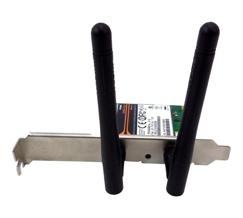 Сетевой адаптер/ DWA-548/10,DWA-548/10/C N300 Wi-Fi PCI Express Adapter, 2x2dBi detachable antennas, 10pcs/pack