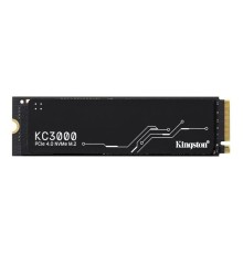 Твердотельный накопитель Kingston SSD 4TB KC3000 M.2 2280 PCIe 4.0 x4 NVMe R7000/W7000MB/s 3D TLC MTBF 2M 3,2PBW Retail 1 year