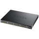 Коммутатор/ Zyxel XGS2220-54FP L3 Access switch, rack 19", 48xRJ-45: 1G PoE+ (8 of them PoE++), 2xRJ-45: 1/2.5/5/10G PoE++, 4xSFP+, 960W PoE budget, standalone/cloud management