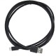 Кабель/ Кабель USB2.0 Am --> micro-B 5P, 1.5м , черный VCOM <VUS6945-1.5M>