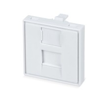 Вставка 45x45 Cabeus FP-45-1M Вставка 45x45 (Mosaic) для 1 модуля формата Keystone Jack