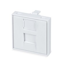 Вставка 45x45 Cabeus FP-45-1M Вставка 45x45 (Mosaic) для 1 модуля формата Keystone Jack