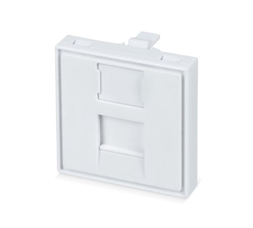 Вставка 45x45 Cabeus FP-45-1M Вставка 45x45 (Mosaic) для 1 модуля формата Keystone Jack Вставка 45x45 Cabeus FP-45-1M Вставка 45x45 (Mosaic) для 1 модуля формата Keystone Jack