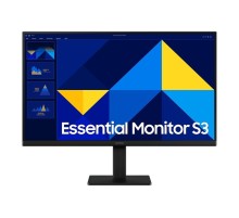 Монитор Samsung 24" Essential S3 S30GD S24D300GAI IPS LED 16:9 1920x1080x100Hz 5ms 250cd 1000:1 178/178 D-Sub HDMI VESA Tilt Black (незначительное повреждение коробки)