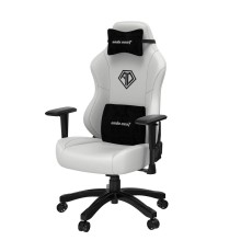 Кресло игровое Anda Seat Phantom 3, цвет белый, размер L (90кг), материал ПВХ (модель AD18)