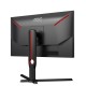 Монитор игровой 24.5'' 16:9 1920х1080(FHD) VA, 240 Hz, 300cd/m2, 3000:1, 80M:1, 0,5 ms, 2xHDMI, DP, USB-Hub, Height adj, Pivot, Tilt, Swivel, Black, Red (Мятая упаковка)