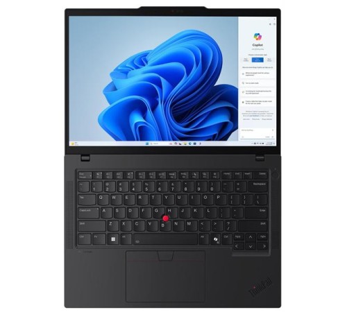 Ноутбук ThinkPad T14 Gen 5 14" WUXGA (1920x1200) IPS 400N, Ultra 7 165U, 32GB DDR5 5600, 1TB SSD M.2, Intel Iris Xe, WiFi, BT, FPR, 5.0 Cam, 65W USB-C, Win 11 ProEng, 1Y, 1.4kg