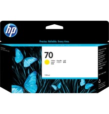 Картридж/ HP 70 130-ml Yellow Ink Cartridge