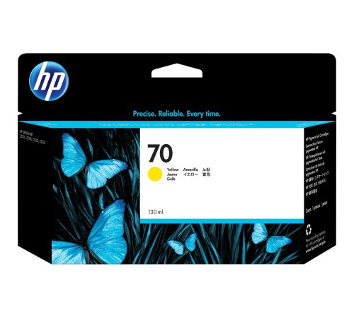 Картридж/ HP 70 130-ml Yellow Ink Cartridge Картридж/ HP 70 130-ml Yellow Ink Cartridge