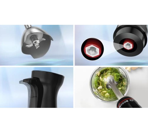 Блендер Bosch/ Блендер Bosch, погружной, мощность 1000 Вт, механическое управление управление, нож с 4 лезвиями, 12 скоростей, турбо режим, венчик для взбивания, измельчитель, мерный стакан, многофункциональынй комбайн, цвет черный Блендер Bosch/ Блендер Bosch, погружной, мощность 1000 Вт, механическое управление управление, нож с 4 лезвиями, 12 скоростей, турбо режим, венчик для взбивания, измельчитель, мерный стакан, многофункциональынй комбайн, цвет черный