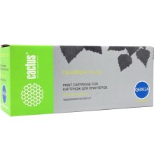 -/ Картридж лазерный Cactus CS-Q6002A Q6002A желтый (2000стр.) для HP CLJ 1600/2600N/M1015/M1017