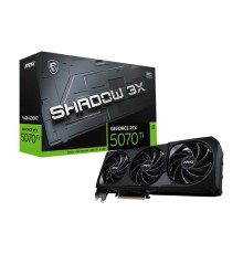 Видеокарта MSI RTX 5070 Ti 16G SHADOW 3X OC//RTX 5070, HDMI, DP*3, 16G, D7