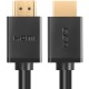 Greenconnect Кабель 7.5m HDMI версия 2.0, HDR 4:2:2, Ultra HD, 4K 60 fps 60Hz/5K*30Hz, 3D, AUDIO, 18.0 Гбит/с, 28/28 AWG, OD7.3mm, тройной экран, черный