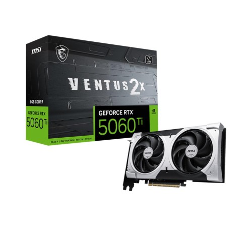 Видеокарта/ GeForce RTX 5060 Ti 8G VENTUS 2X PLUS Видеокарта/ GeForce RTX 5060 Ti 8G VENTUS 2X PLUS