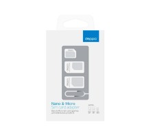 Nanoµ sim card адаптер для мобильных устройств, Deppa