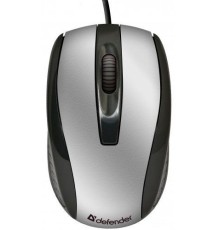 Defender Проводная оптическая мышь Optimum MM-140 серый,3 кнопки,800 dpi USB