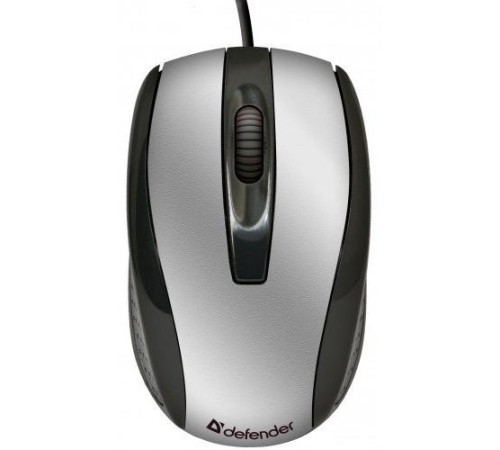 Defender Проводная оптическая мышь Optimum MM-140 серый,3 кнопки,800 dpi USB