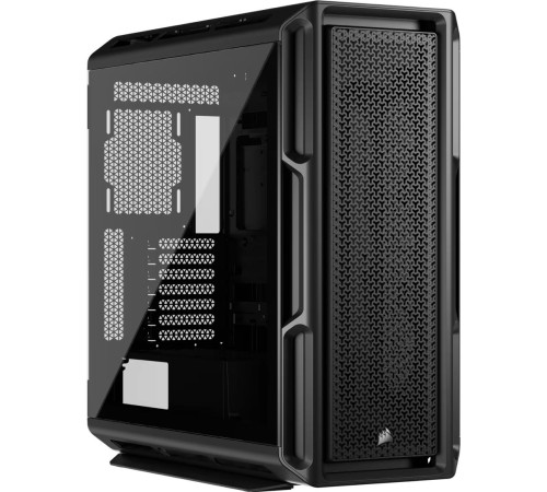 Корпус без блока питания/ Case Corsair 5000T, Midi-Tower, TG, no fan, 4xUSB-A 3.2, 1xUSB 3.2 Type-C, E-ATX, ATX, mATX, mITX Black