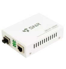Медиаконвертер SNR Медиаконвертер  10/100/1000-Base-T / 100/1000Base-FX с SFP-портом