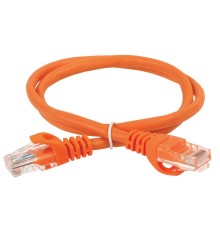  ITK Коммутационный шнур (патч-корд), кат.5Е UTP, 1,5м, оранжевый