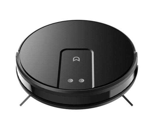 Робот-пылесос с гироскопом Robot vacuum IRBIS Peach 0121,2500 mAh,28W,2000Pa, Hyroscope, Black, charging stat, remote, roller brush & cloth for wet, 2 in 1 water tank & dust collector,  (царапины,потертости,следы эксплуатации)