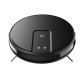 Робот-пылесос с гироскопом Robot vacuum IRBIS Peach 0121,2500 mAh,28W,2000Pa, Hyroscope, Black, charging stat, remote, roller brush & cloth for wet, 2 in 1 water tank & dust collector,  (царапины,потертости,следы эксплуатации)