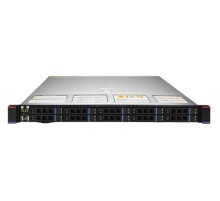 Серверная платформа/ Gooxi SR101-D10R 1U, 2x Socket SP3 ; 32x DDR4; 10x 2.5" SATA/SAS ;  2х M.2 NVMe 2280 ;  2xPCIe 4.0x16;  OCP3.0 ; 2x1GbE i350; IPMI ; RAIL; 2x1300W (EU power cables)