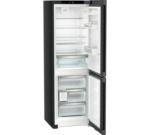 Холодильники LIEBHERR/ Plus, EasyFresh 1 контейнер, МК NoFrost, 3 контейнера МК, в. 185,5 см, ш. 60 см, класс ЭЭ A++, внутренние ручки, Black Steel Холодильники LIEBHERR/ Plus, EasyFresh 1 контейнер, МК NoFrost, 3 контейнера МК, в. 185,5 см, ш. 60 см, класс ЭЭ A++, внутренние ручки, Black Steel
