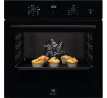 Встраиваемый духовой шкаф/ Встраиваемый духовой шкаф с паром, 60 см, каталитическая очистка, 72 л, 9 режимов, черный цвет