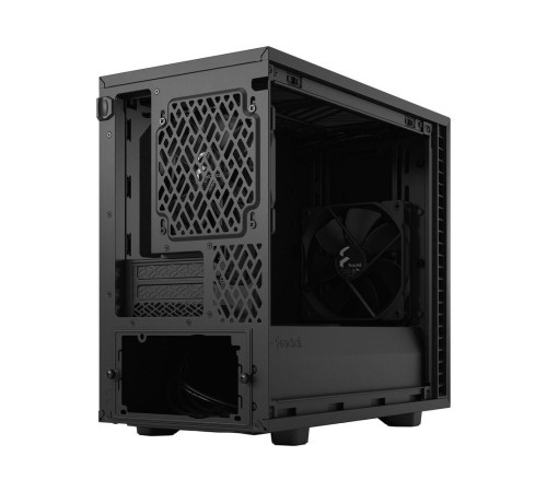 Корпус ПК без блока питания/ Case Fractal Design Define 7 Nano TG Light Tint, Mini-Tower, 1x120mm + 1x140mm, 2xUSB-A 2.0 + 2xUSB-A 3.2 + 1xUSB 3.2 Type-C mITX, mDTX Black