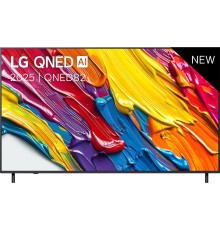 Телевизор ЖК 65'' LG/ 65", Ultra HD,Dynamic QNED Color, Smart TV, WebOS, Wi-Fi, DVB-T2/C/S2, MR, 60Hz Native, 2.0ch (20W), 2 HDMI, 1 USB, 2 Pole, Ashed Blue, 2025